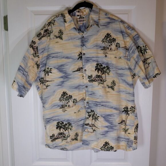Campia Moda XXL Hawaiian Shirt Aloha Tropical Island Print Cotton - Picture 2 of 9